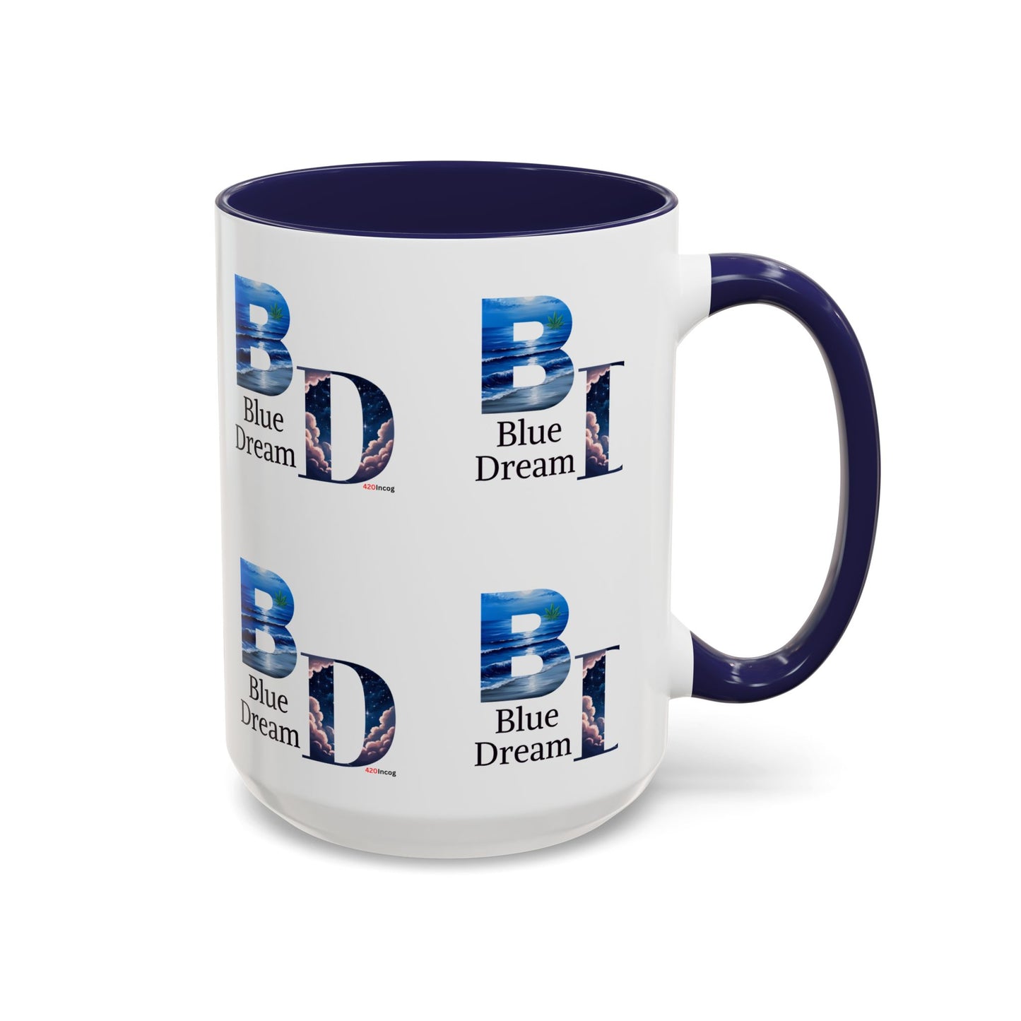 420Incog Big 'Ol Coffee Mug featuring the Blue Dream strain #1