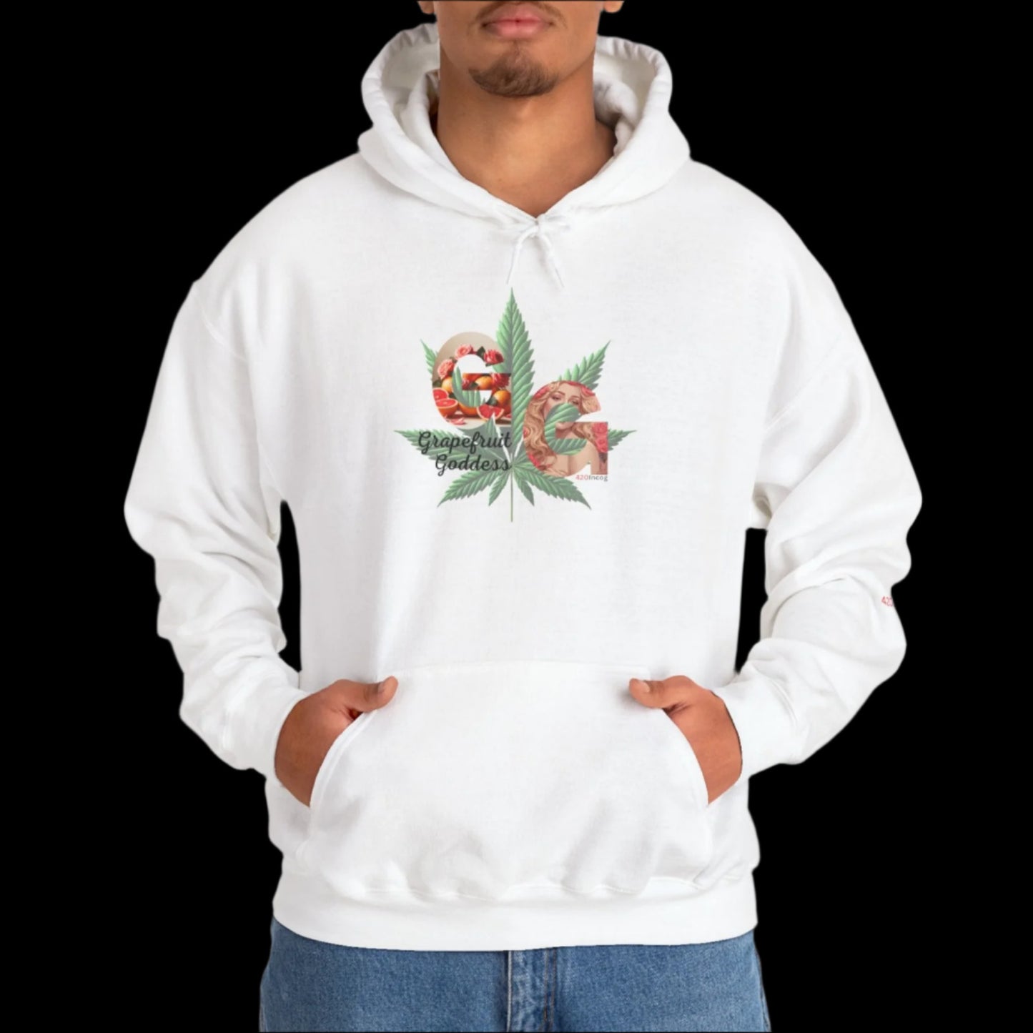 Iconic Graphic Sweatshirt featuring the Grapefruit Goddess strain v1.0