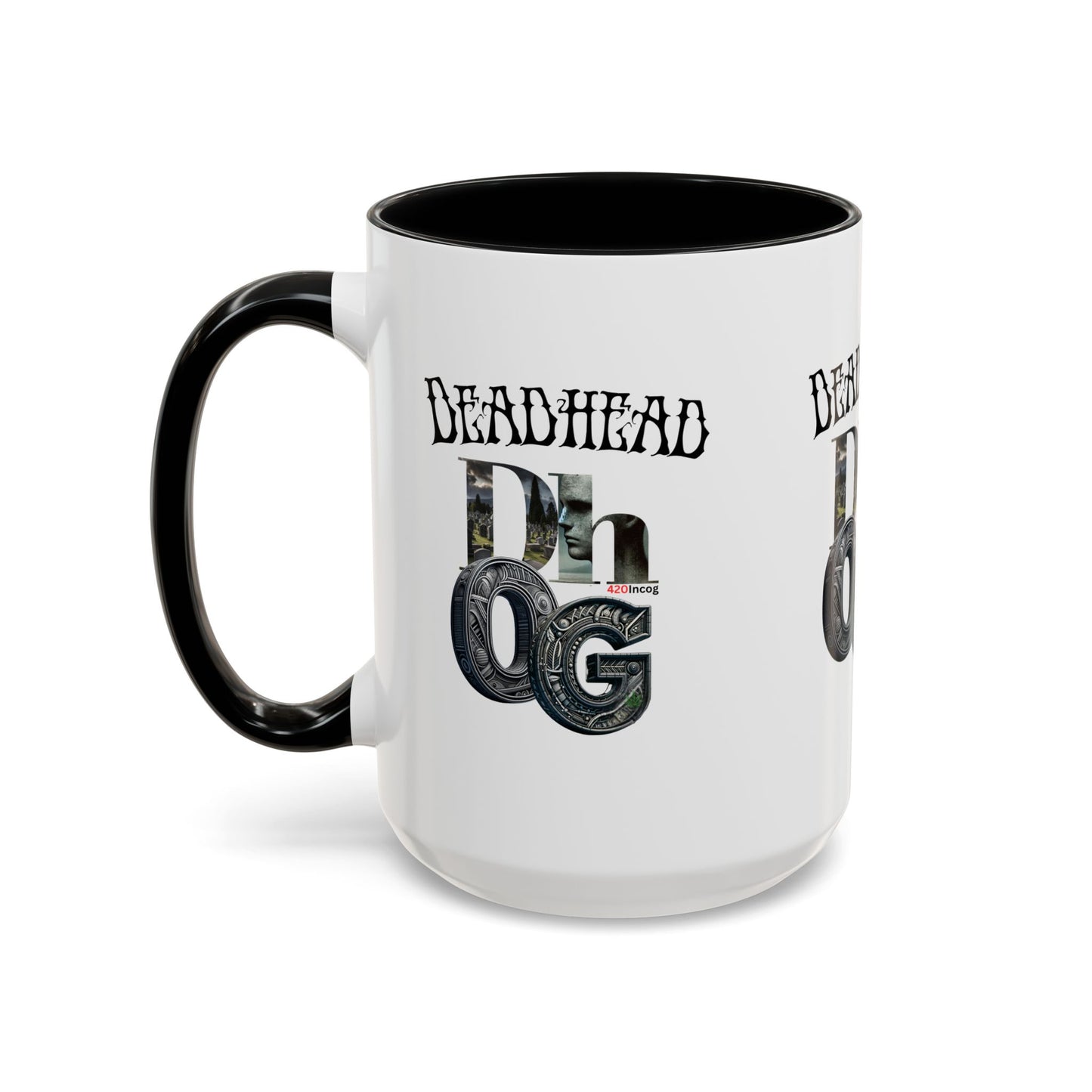 420Incog Big 'Ol Coffee Mug featuring the Deadhead strain incog