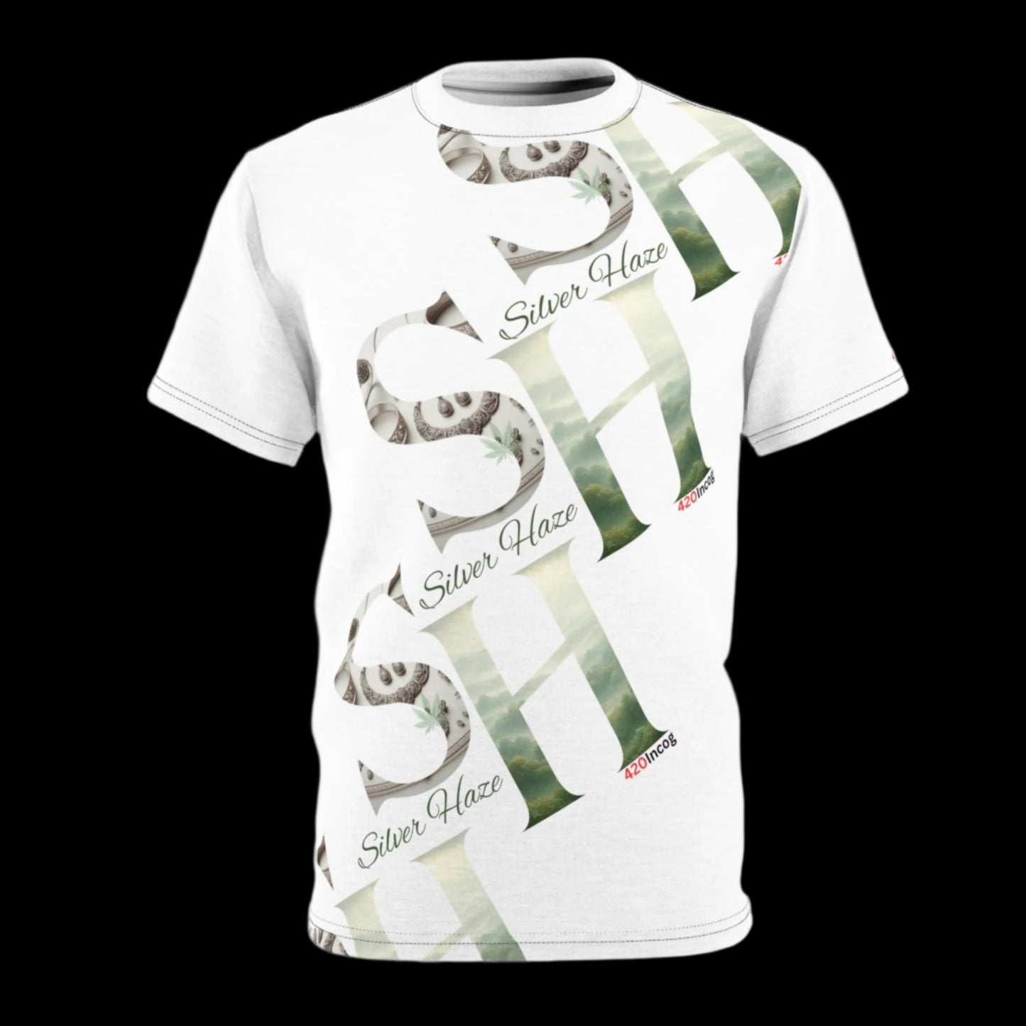 Incog Bold Street Tee featuring the Silver Haze strain v1.0