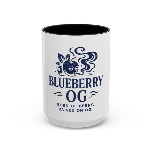 420Incog Big 'Ol Coffee Mug featuring the Blueberry OG strain