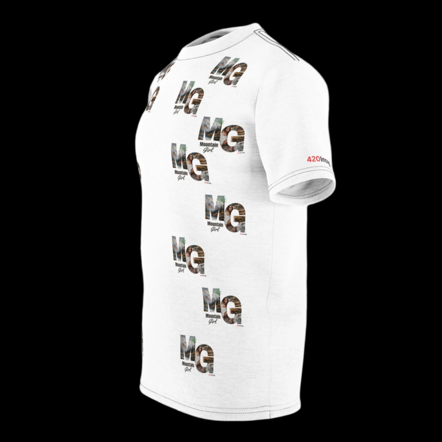 Incog Bold Street Tee featuring the Mountain Girl strain
