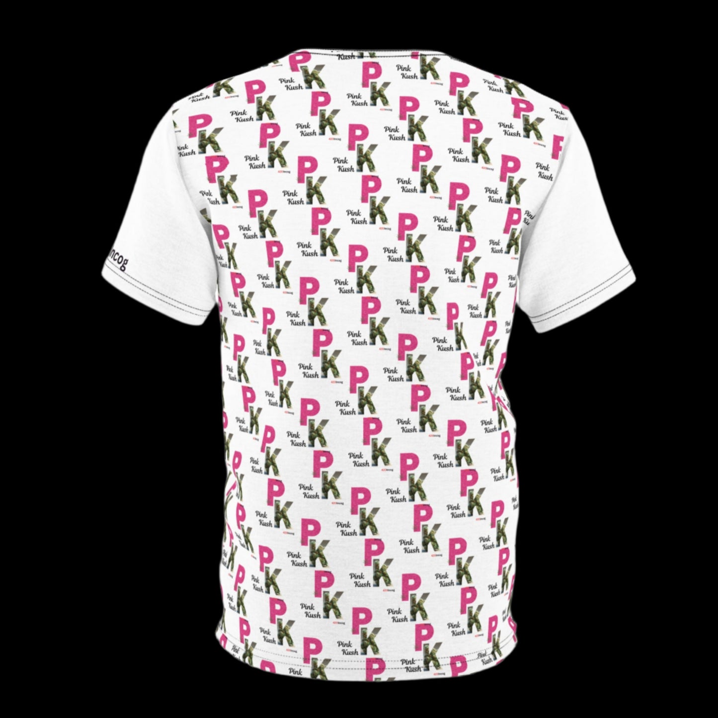 Incog Bold Street Tee featuring the Pink Kush strain