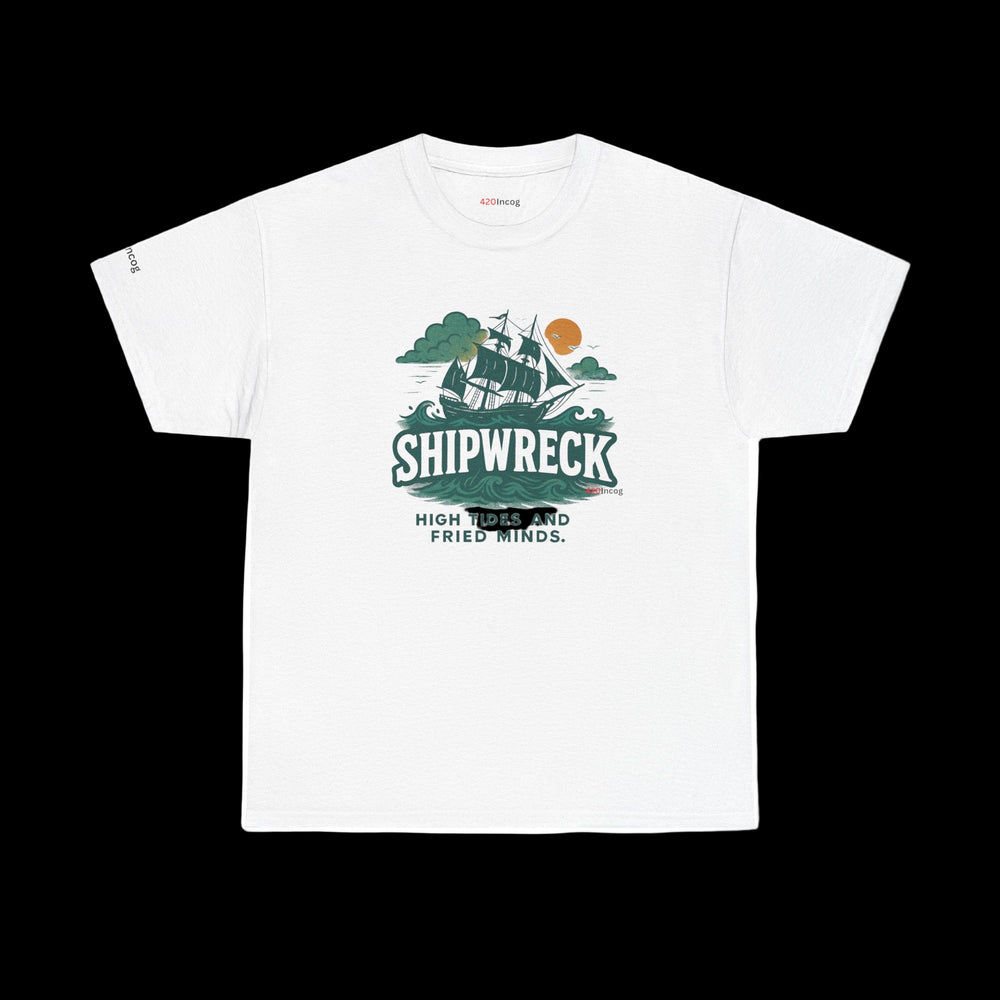 420Incog Funny Tee featuring the Ship Wreck strain