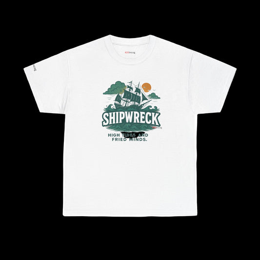 420Incog Funny Tee featuring the Ship Wreck strain