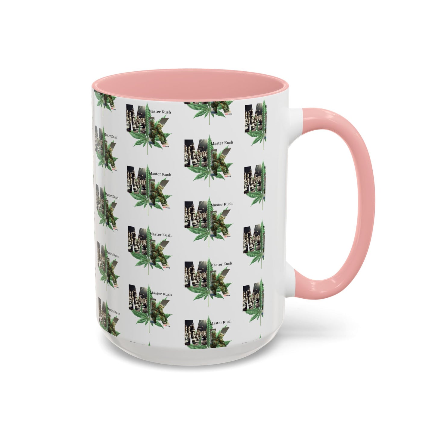 420Incog Big 'Ol Coffee Mug featuring the Master Kush Chess strain