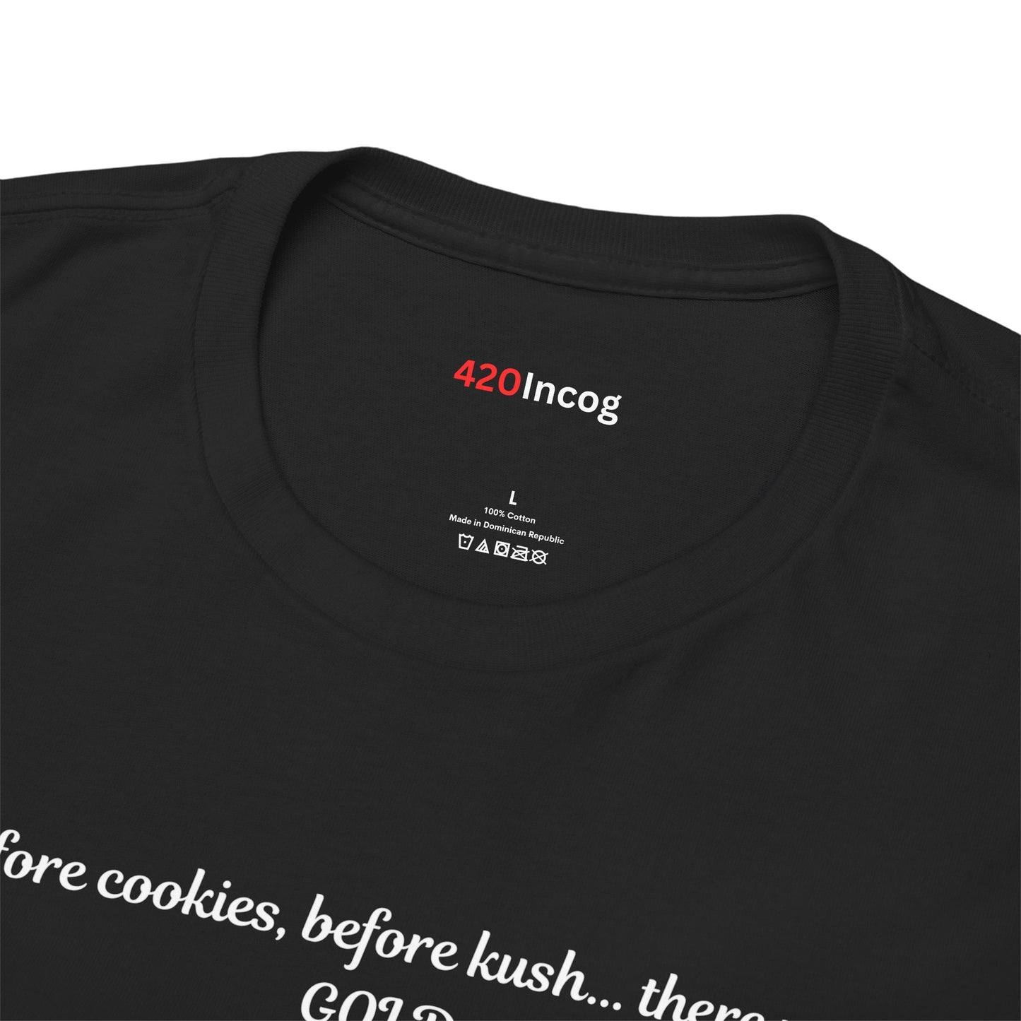 420Incog Funny Tee featuring the Acapulco Gold strain
