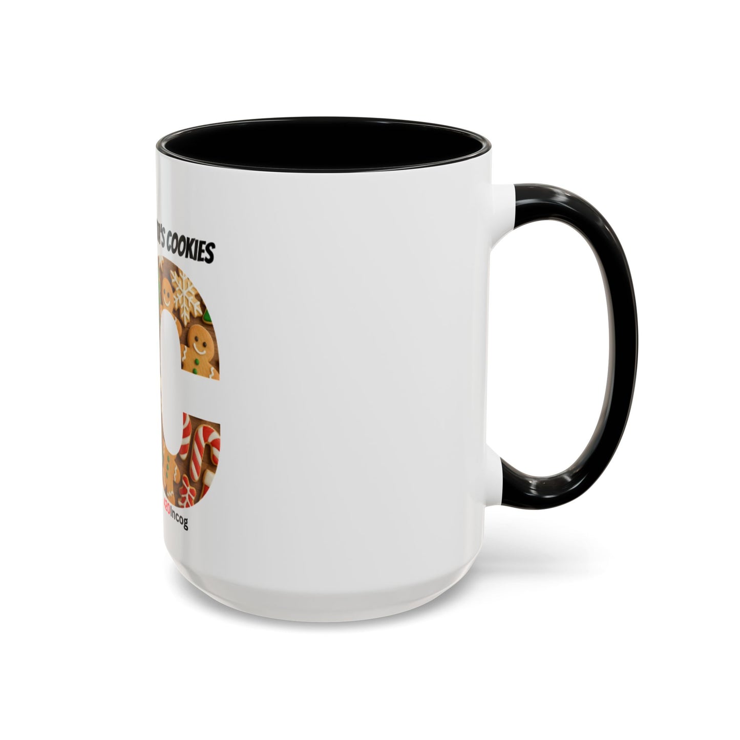 420Incog Big 'Ol Coffee Mug featuring the Santa Cookies strain