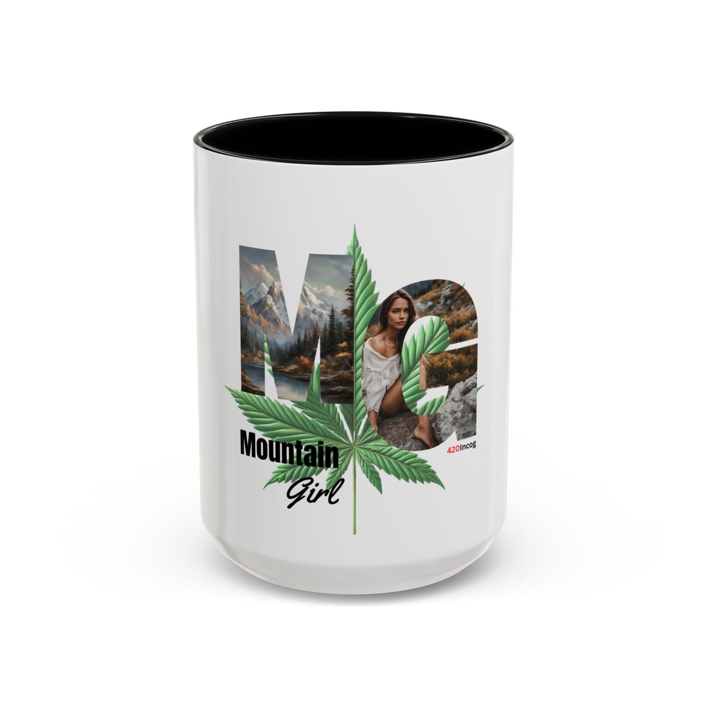 420Incog Big 'Ol Coffee Mug featuring the Mountain Girl strain