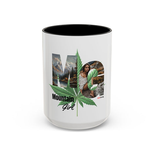 420Incog Big 'Ol Coffee Mug featuring the Mountain Girl strain