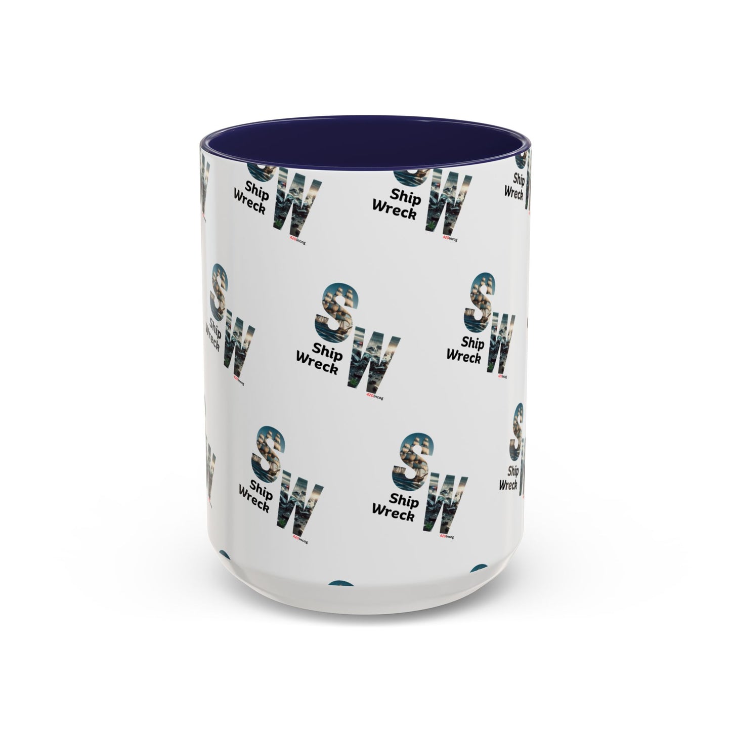 420Incog Big 'Ol Coffee Mug featuring the Shipwreck strain Incog