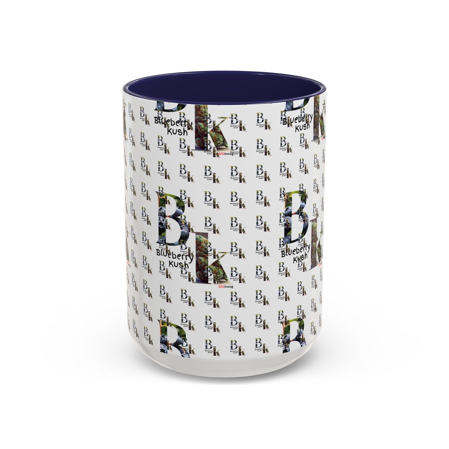 420Incog Big 'Ol Coffee Mug featuring the Blueberry Kush strain
