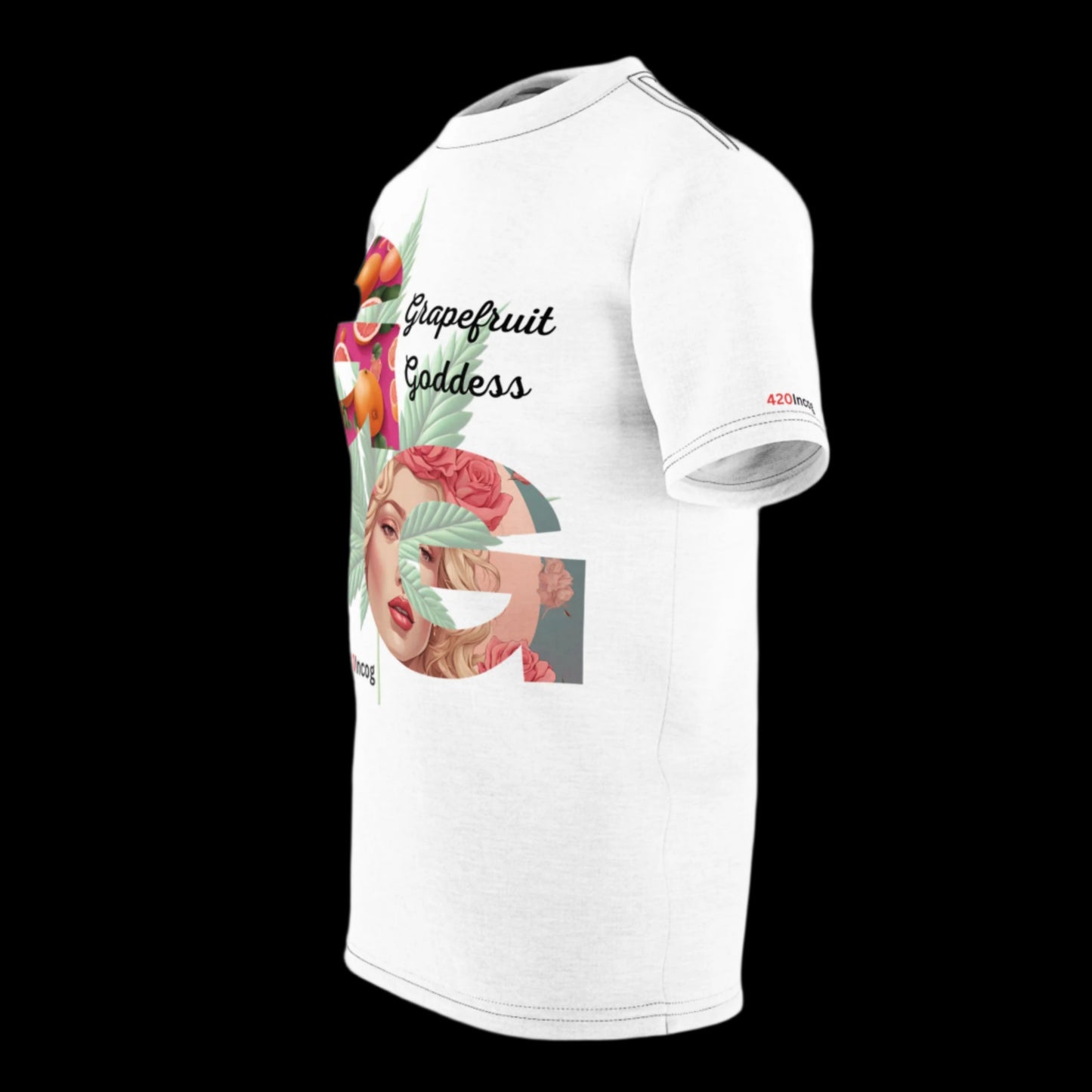 Iconic Street Tee featuring the Grapefruit Goddess strain